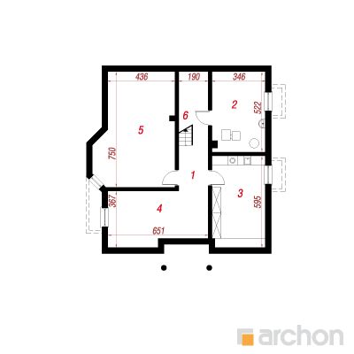  Maja tüümianides 3 (P) 0. korruse plaan